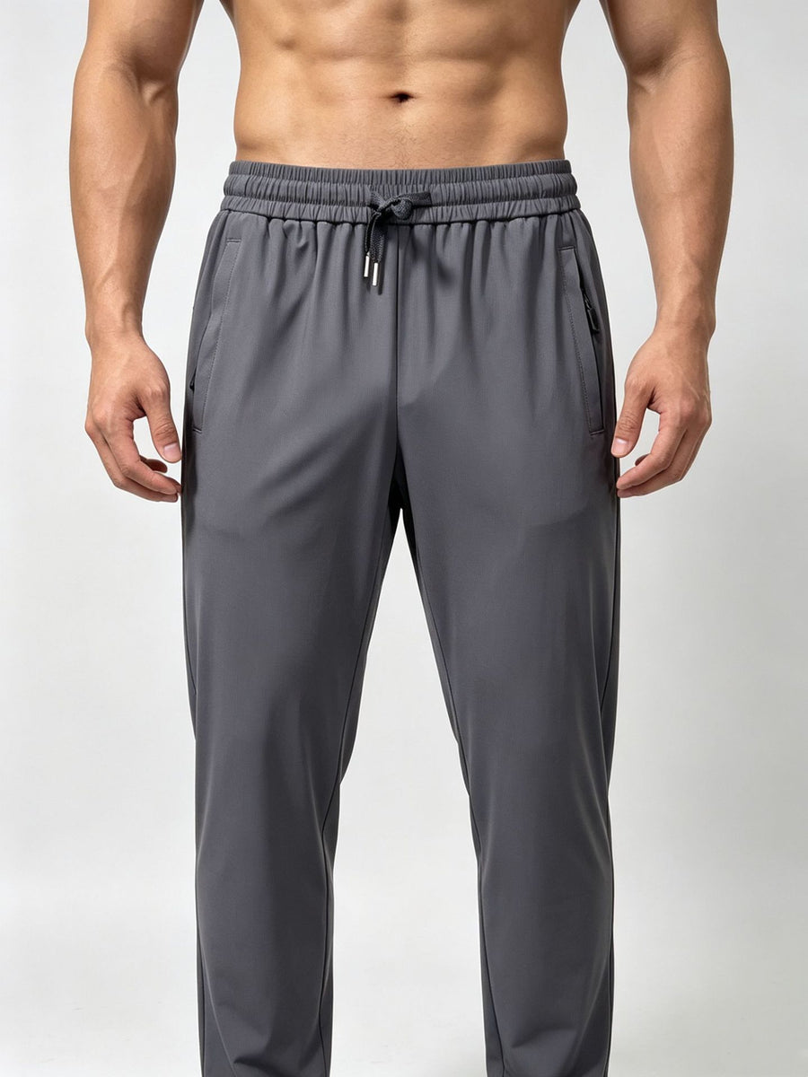 Stretch Drawstring Everyday Trousers