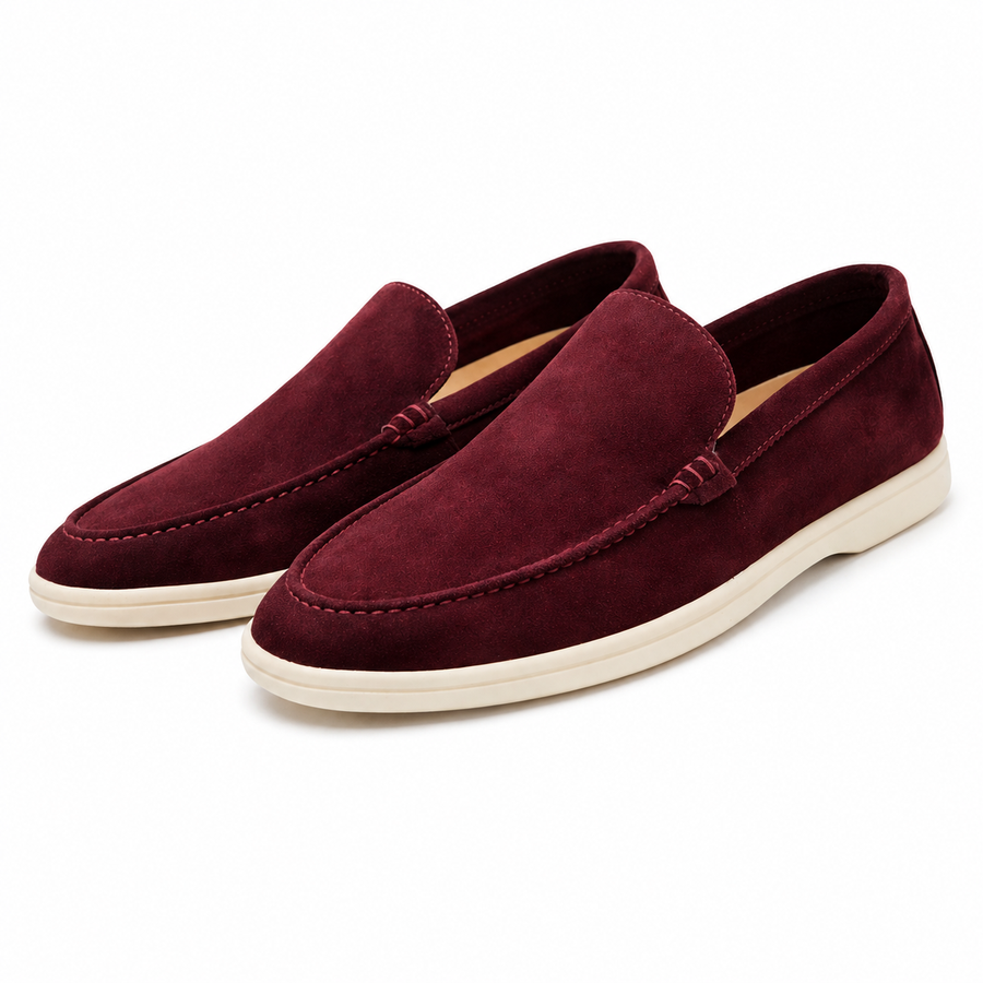 Como Suede-Look Loafers