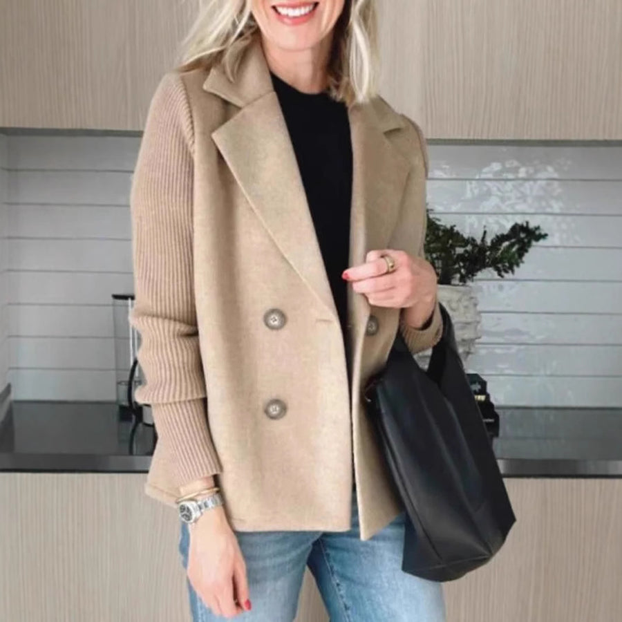 Classic Two-Button Tailored Blazer