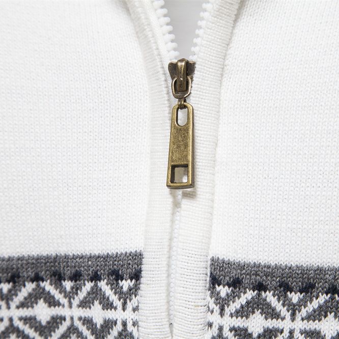 Colour-Block Half-Zip Sweater