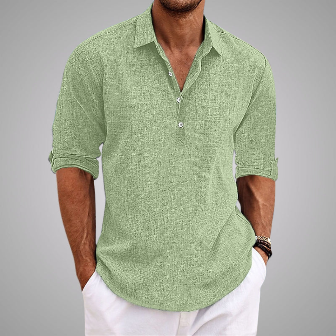 Relaxed Long-Sleeve Shirt