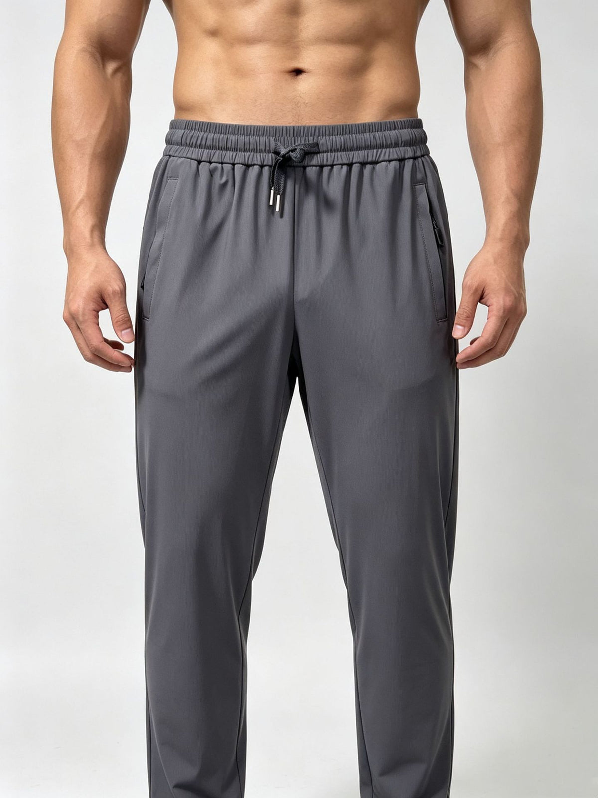 Stretch Drawstring Everyday Trousers