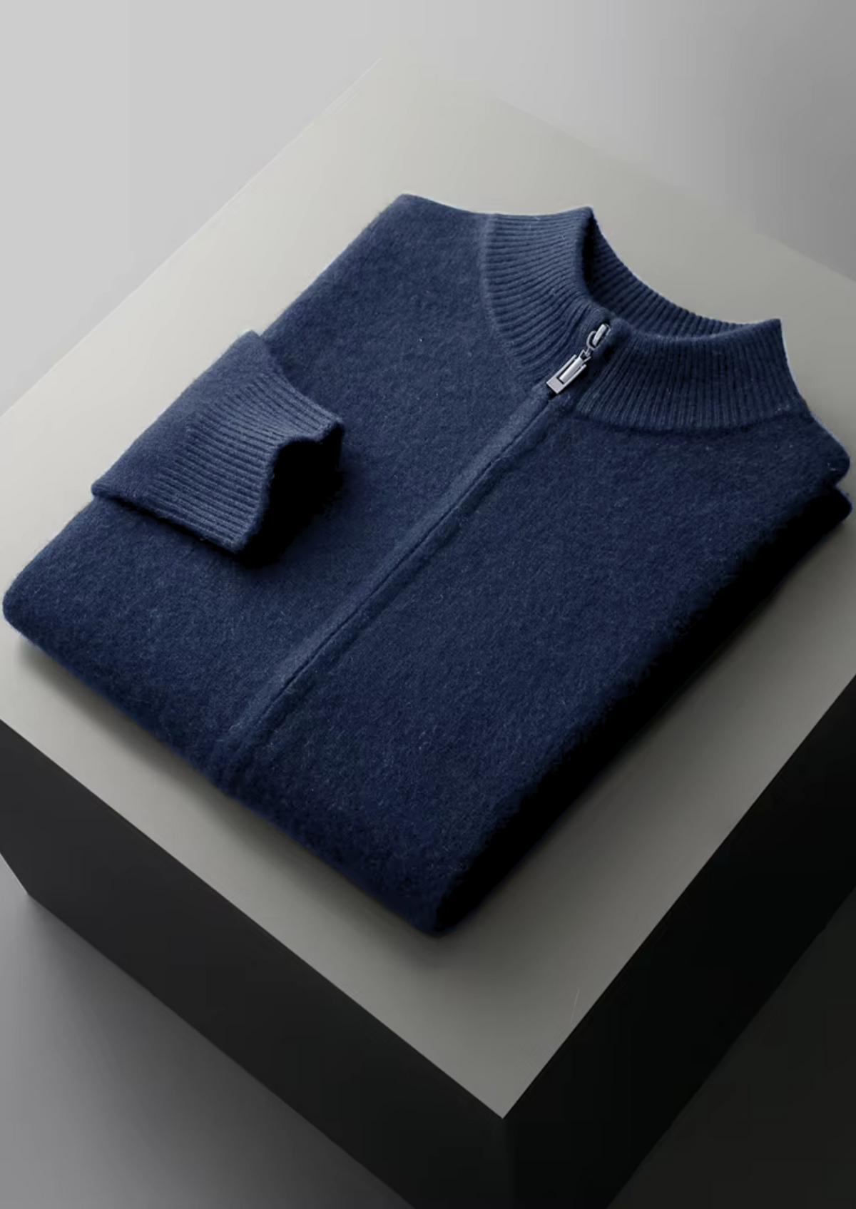 Knitted Zip-Up Tracksuit Set