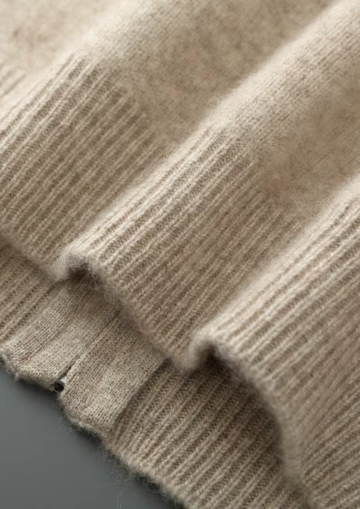 Knitted Zip-Up Tracksuit Set