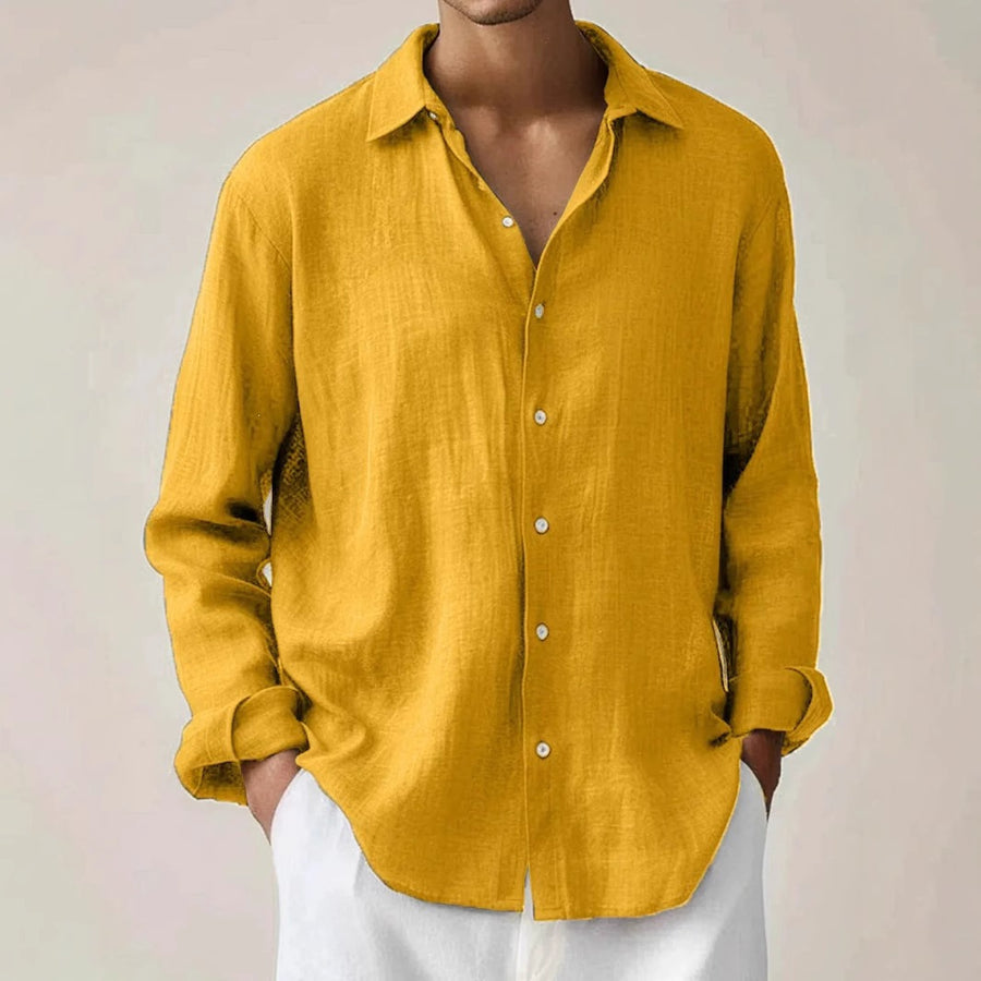 Digital-Print Relaxed Shirt