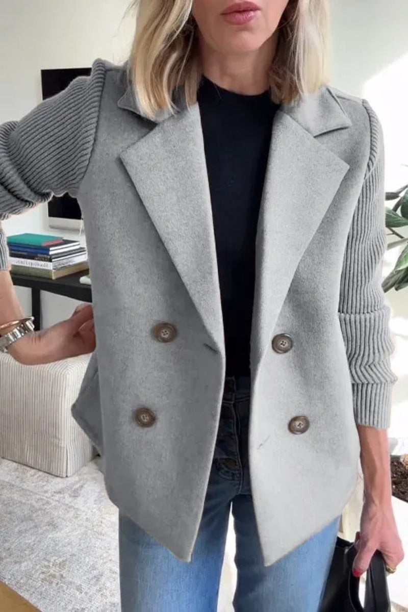 Classic Two-Button Tailored Blazer