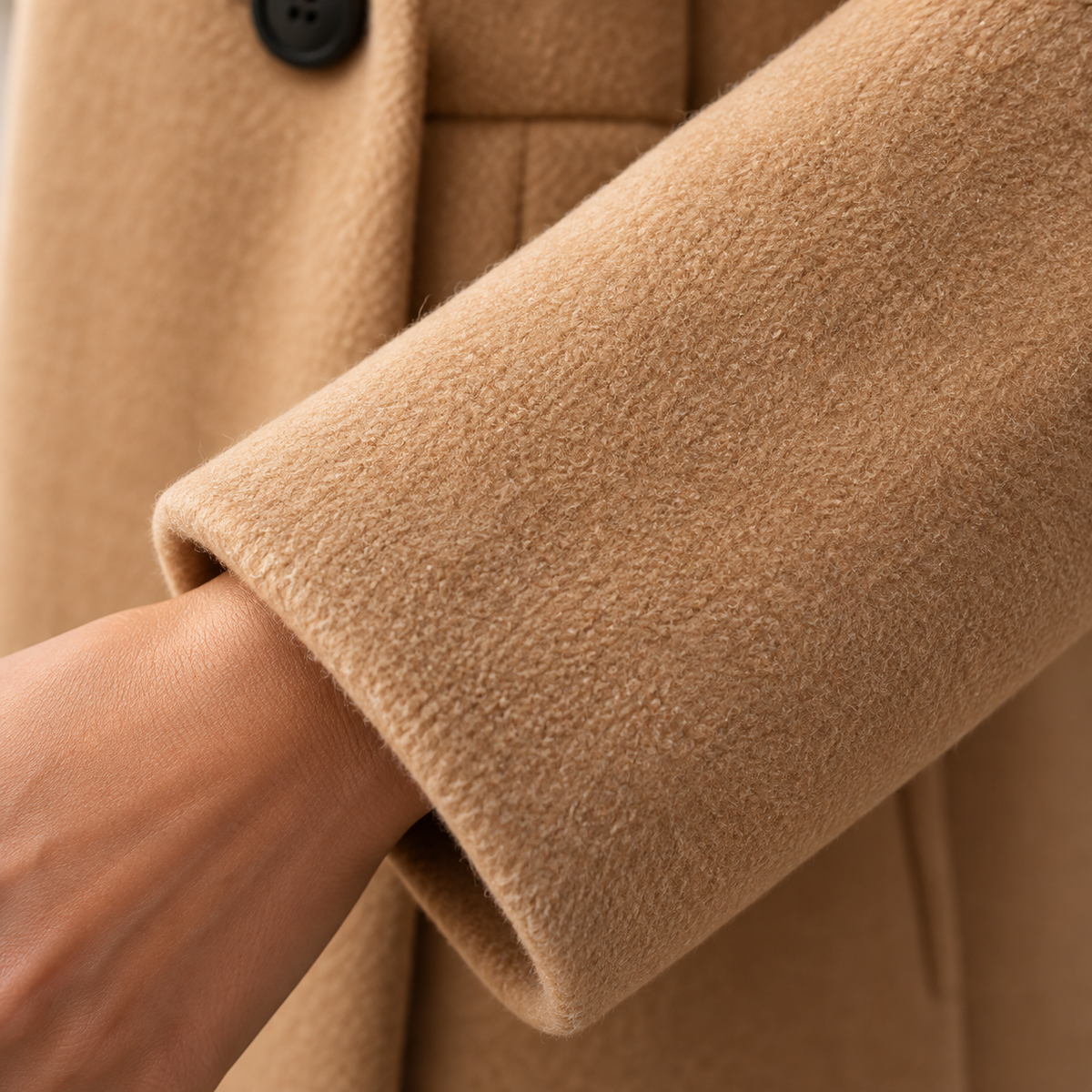 Longline Wool-Blend Overcoat