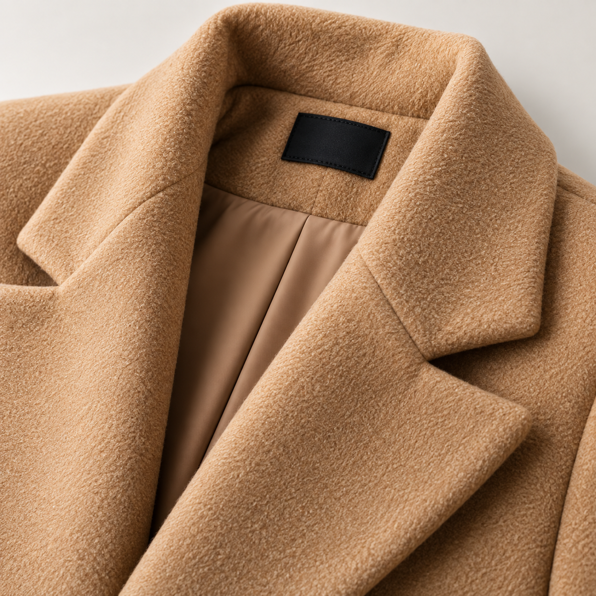 Longline Wool-Blend Overcoat