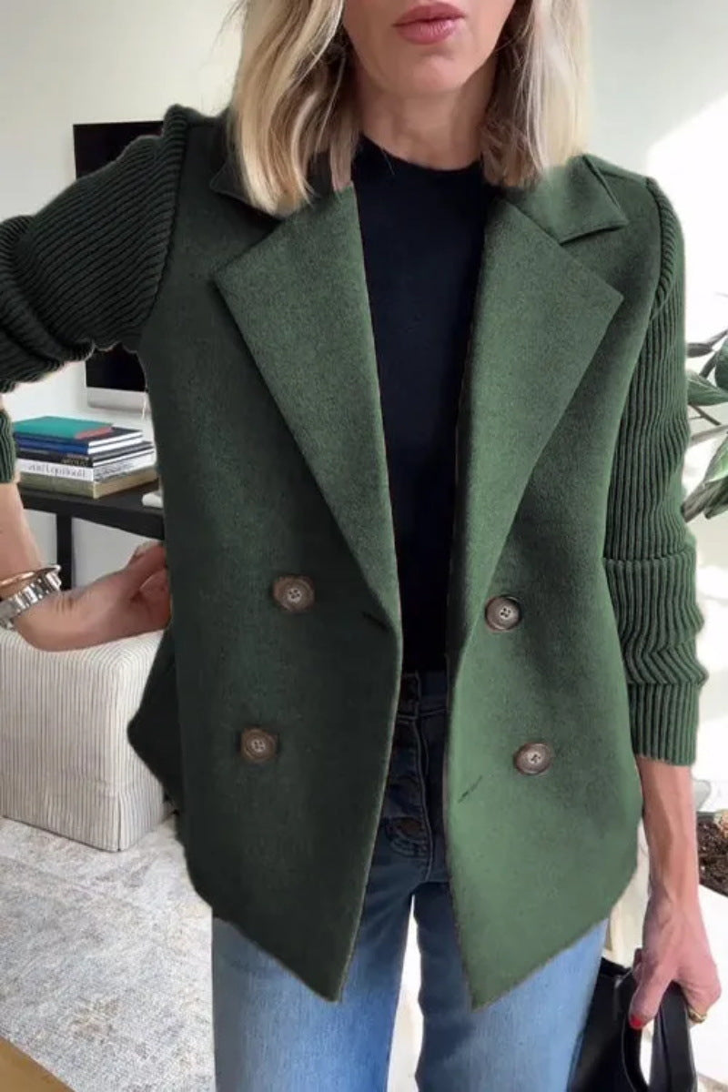 Classic Two-Button Tailored Blazer