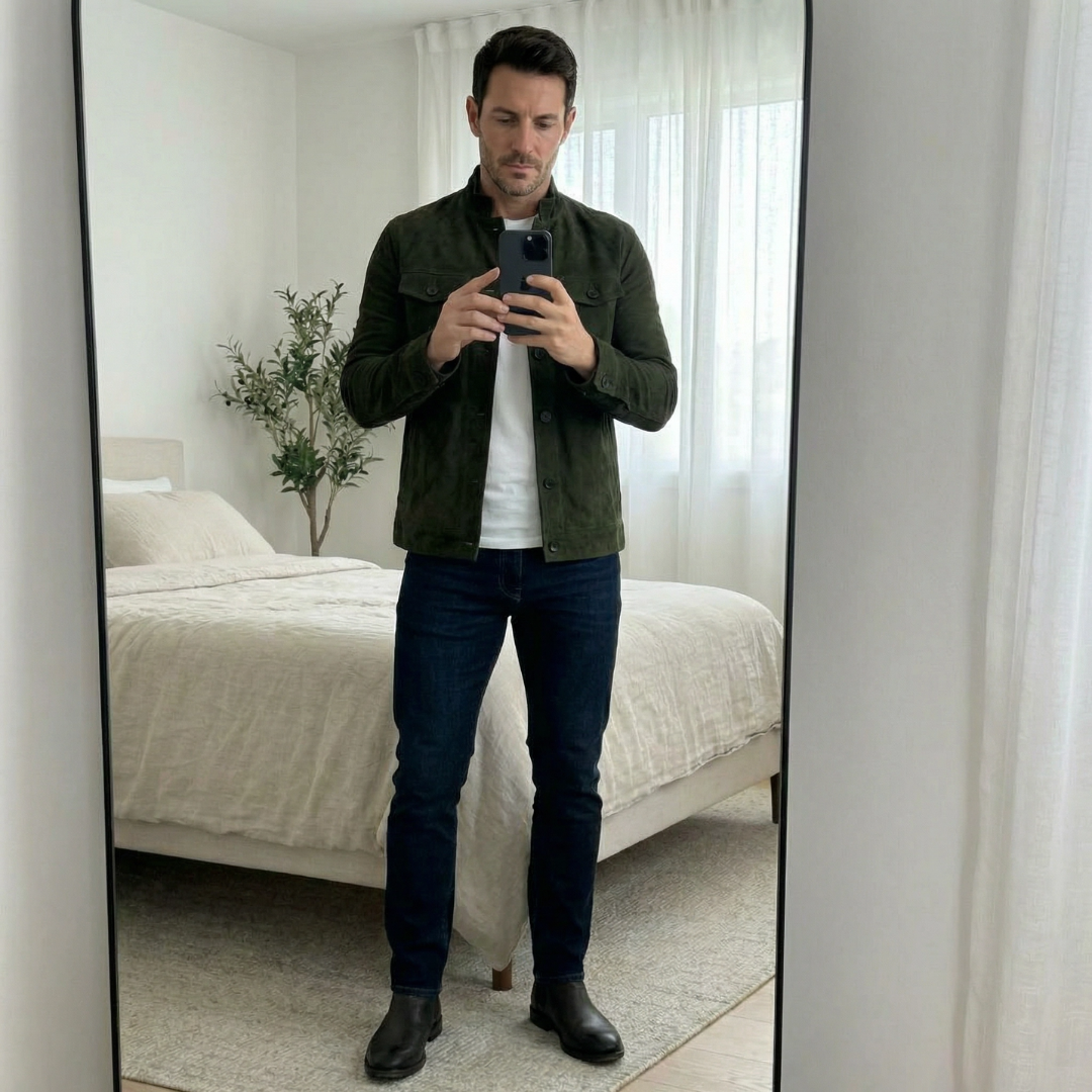 Suede Jacket