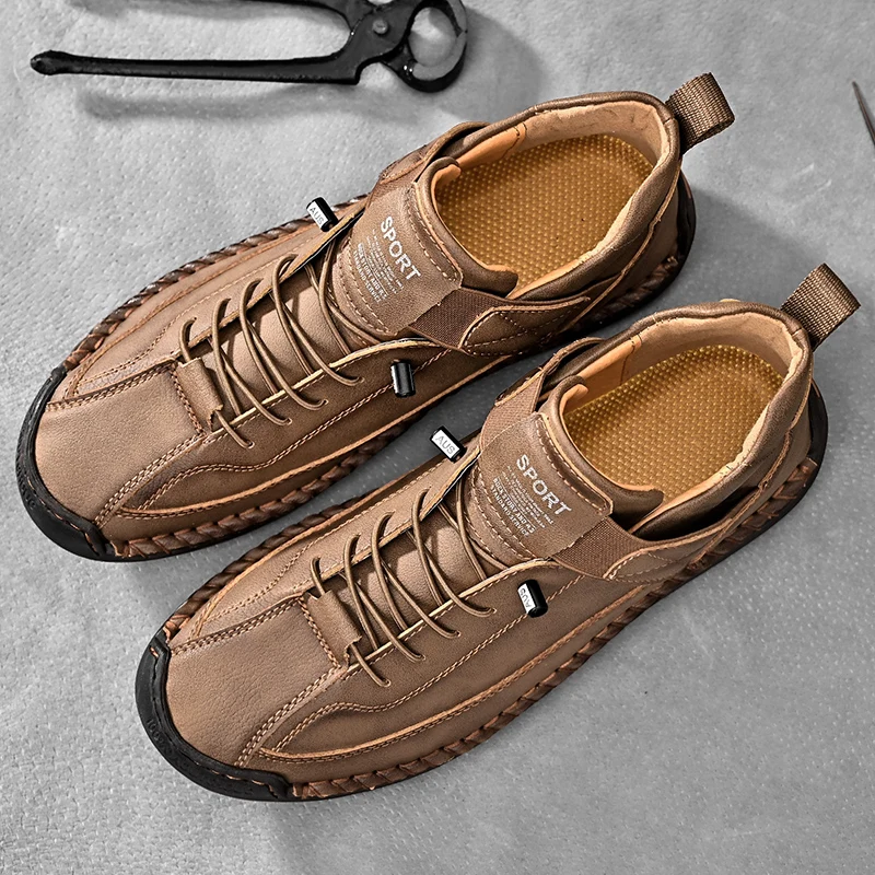 Leather Casual Sneakers