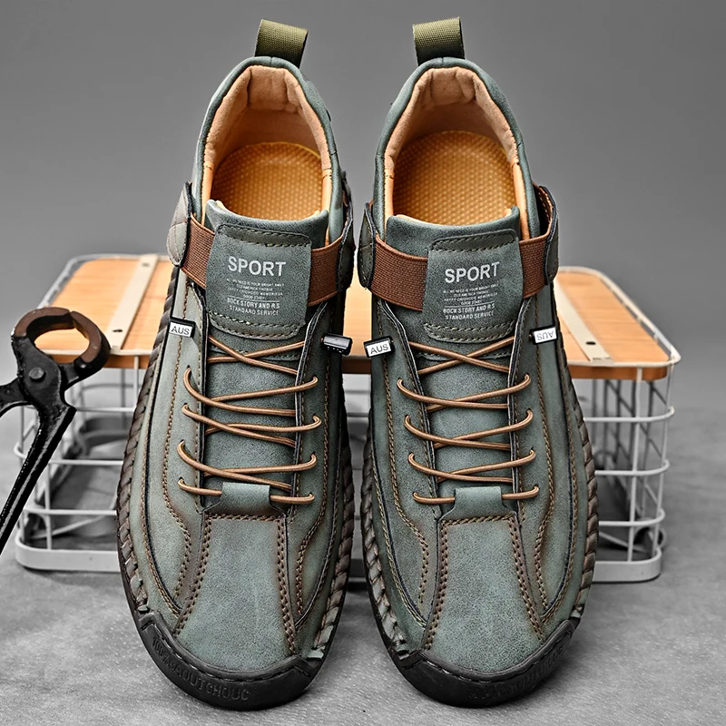 Leather Casual Sneakers