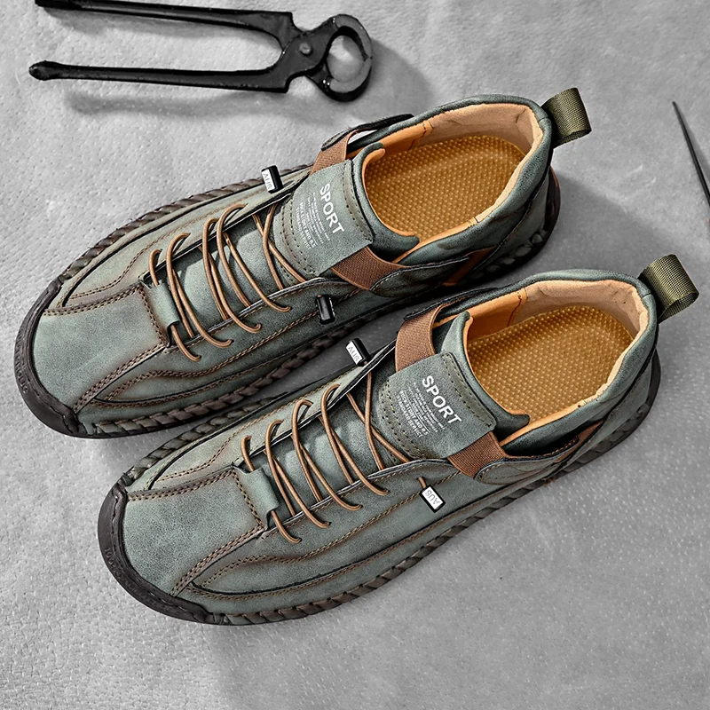 Leather Casual Sneakers