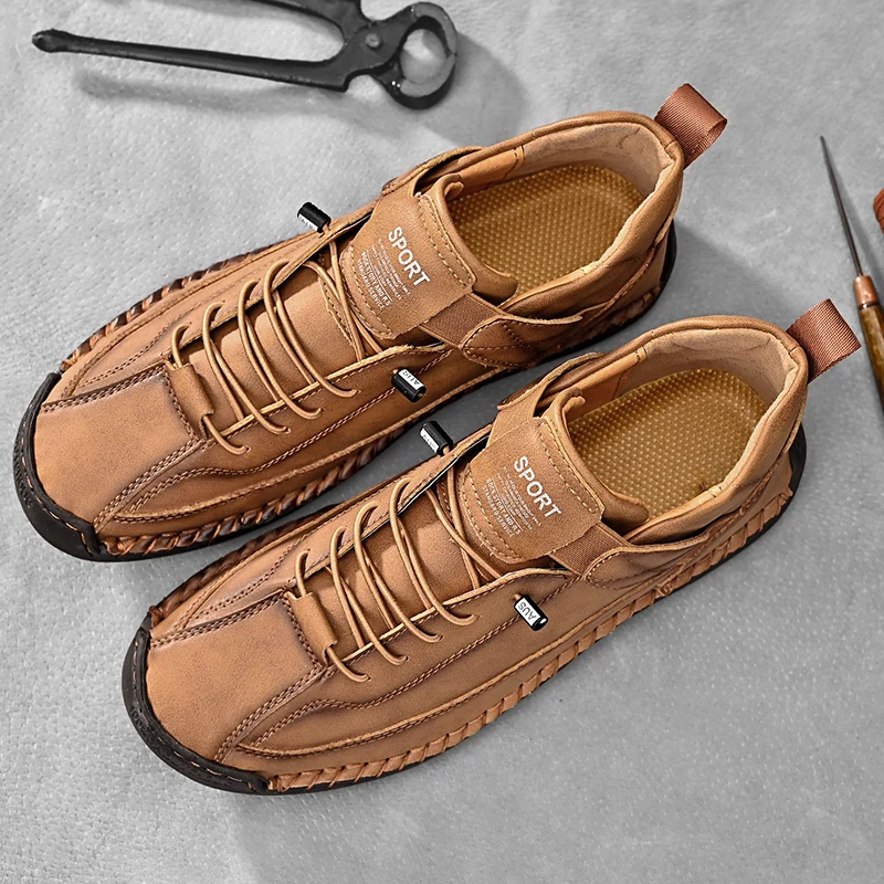 Leather Casual Sneakers