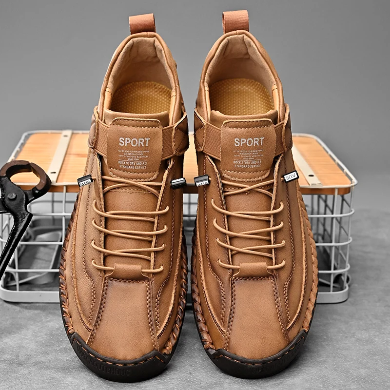 Leather Casual Sneakers