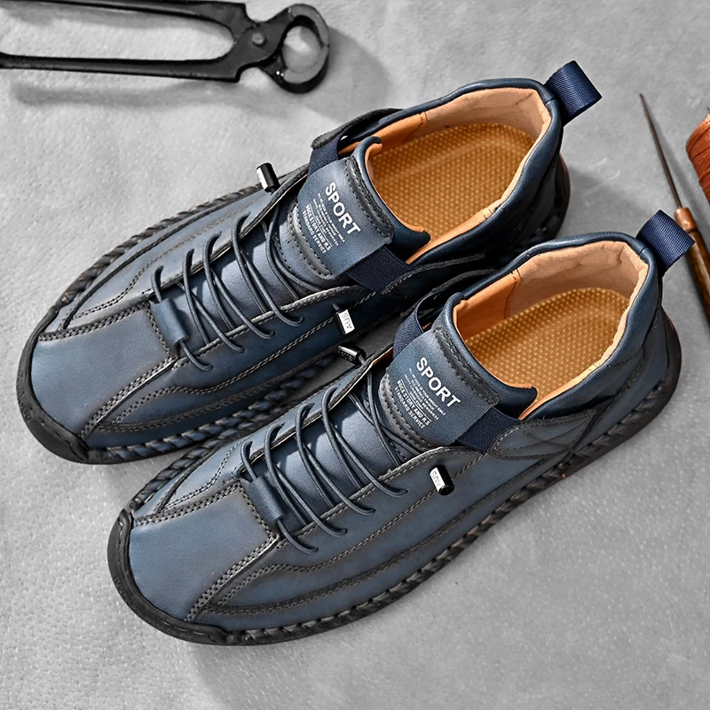 Leather Casual Sneakers