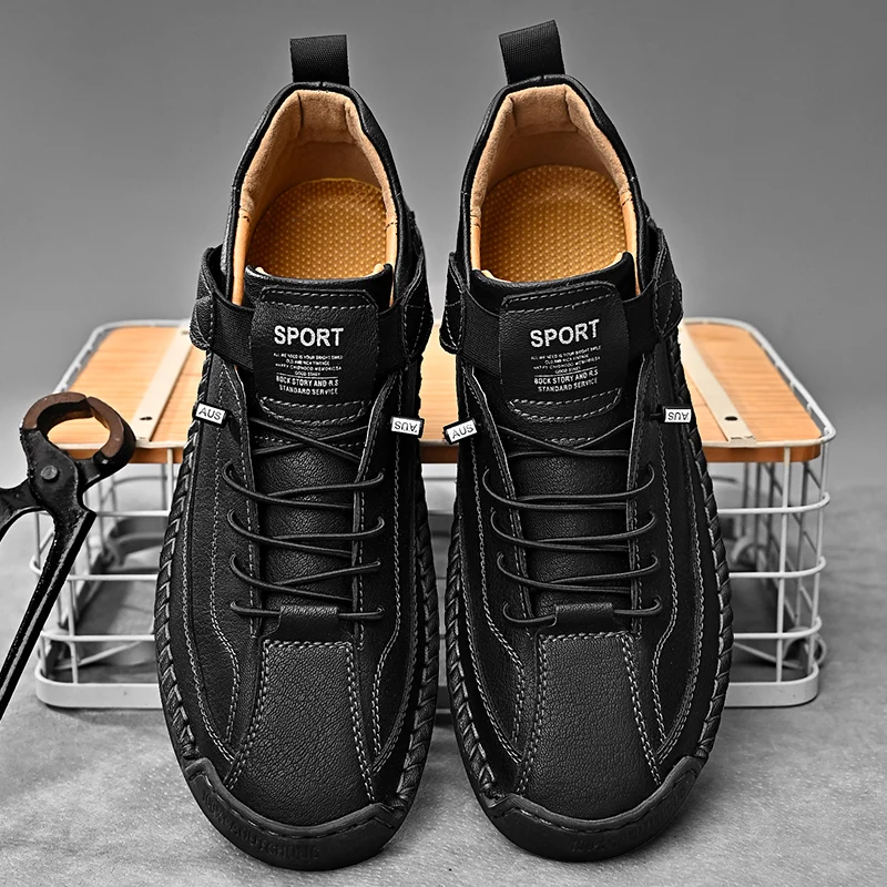 Leather Casual Sneakers
