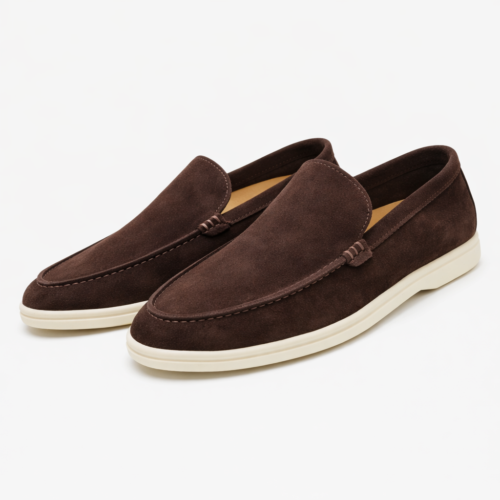 Como Suede-Look Loafers