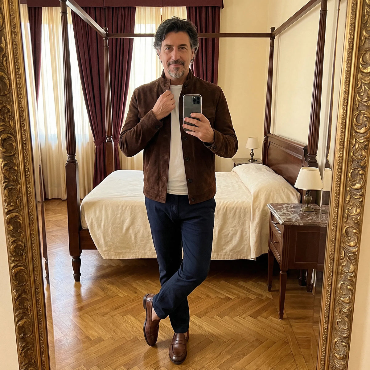 Suede Jacket