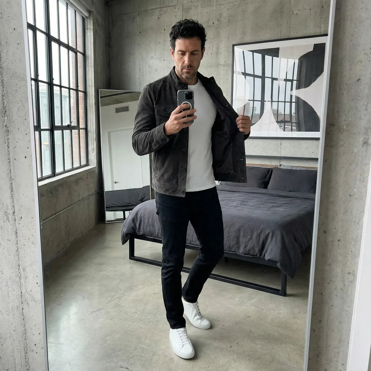 Suede Jacket