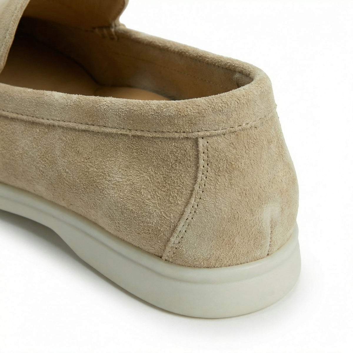 Suede Slip-On Loafers