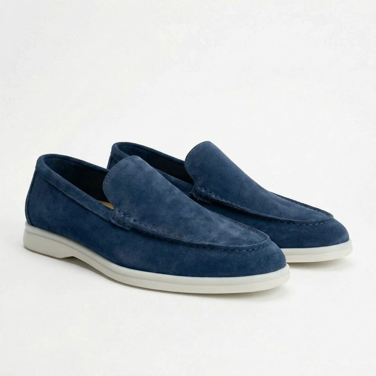 Suede Slip-On Loafers