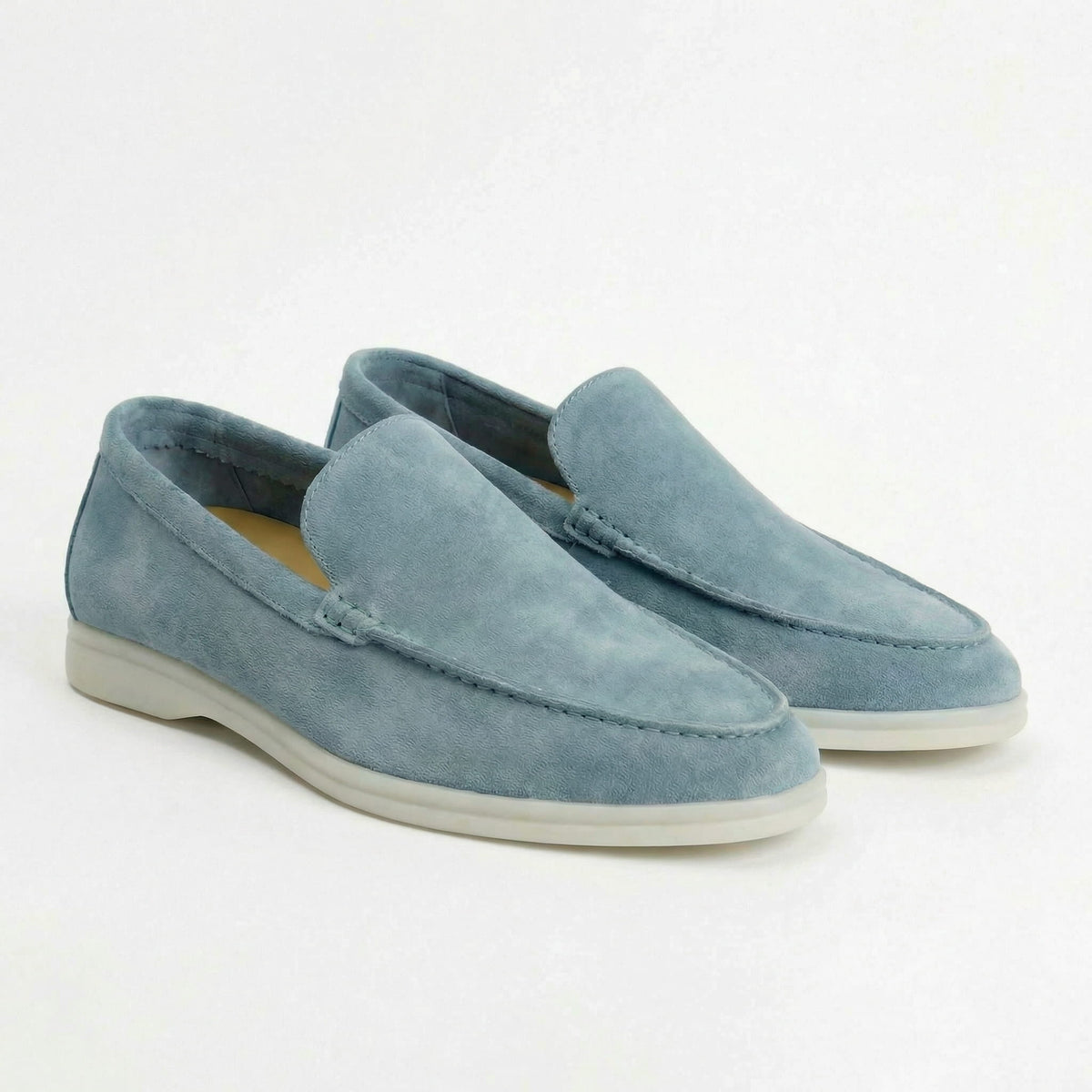 Suede Slip-On Loafers