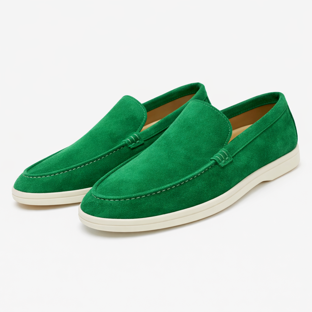 Como Suede-Look Loafers