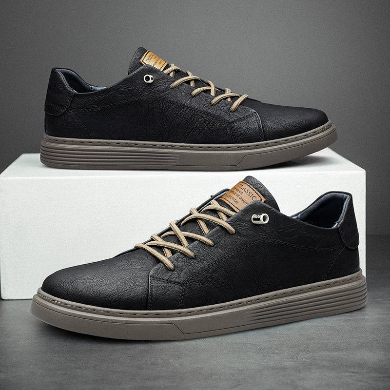 Oxford Leather Trainers