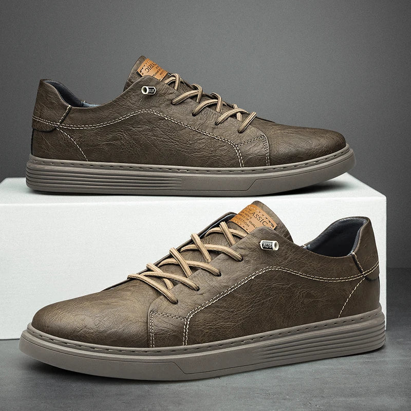 Oxford Leather Trainers