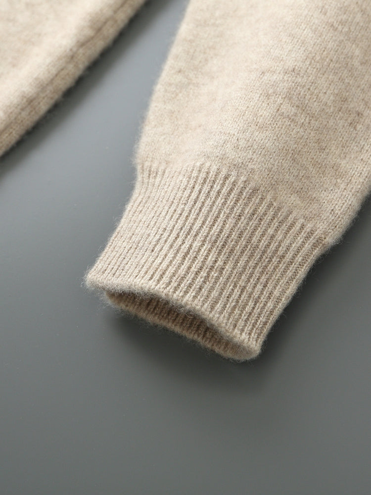 Knitted Zip-Up Tracksuit Set