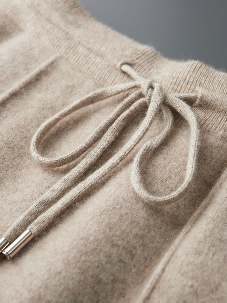 Knitted Zip-Up Tracksuit Set