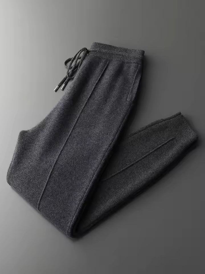 Knitted Zip-Up Tracksuit Set