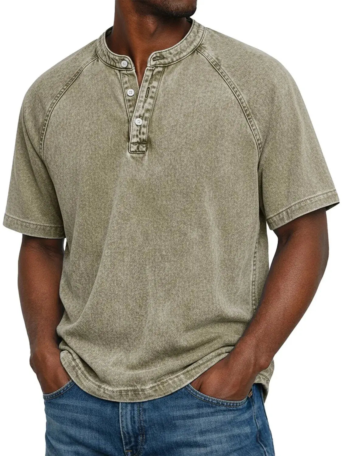 Vintage Button-Front Shirt