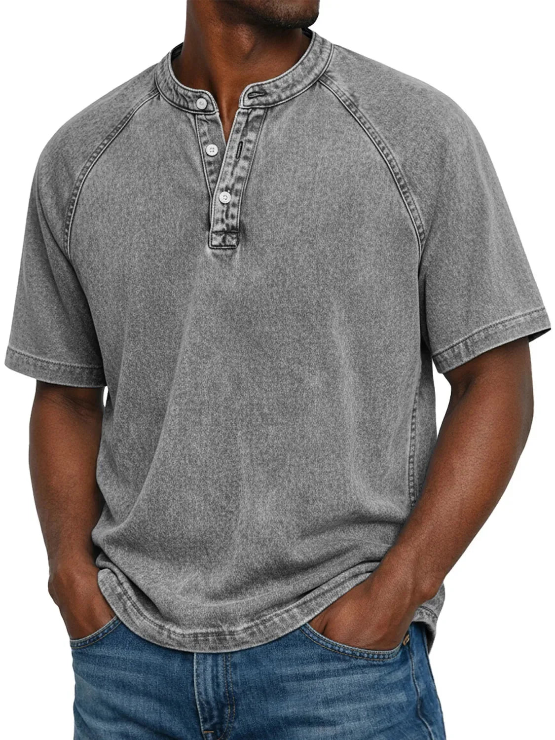 Vintage Button-Front Shirt