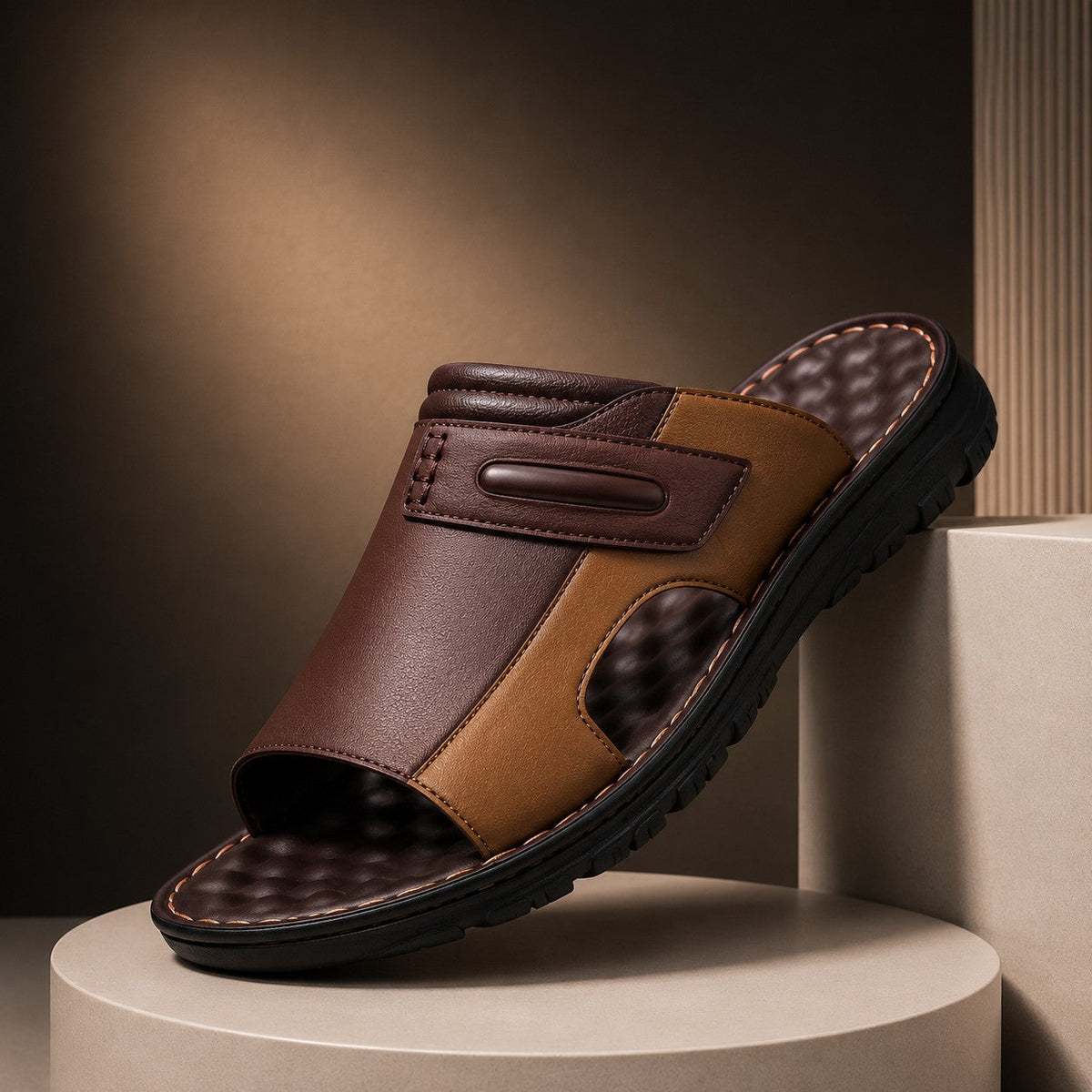 Two-Tone Slip-On Slides