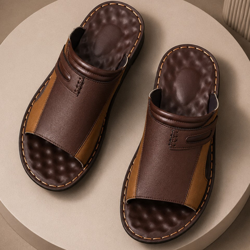 Two-Tone Slip-On Slides