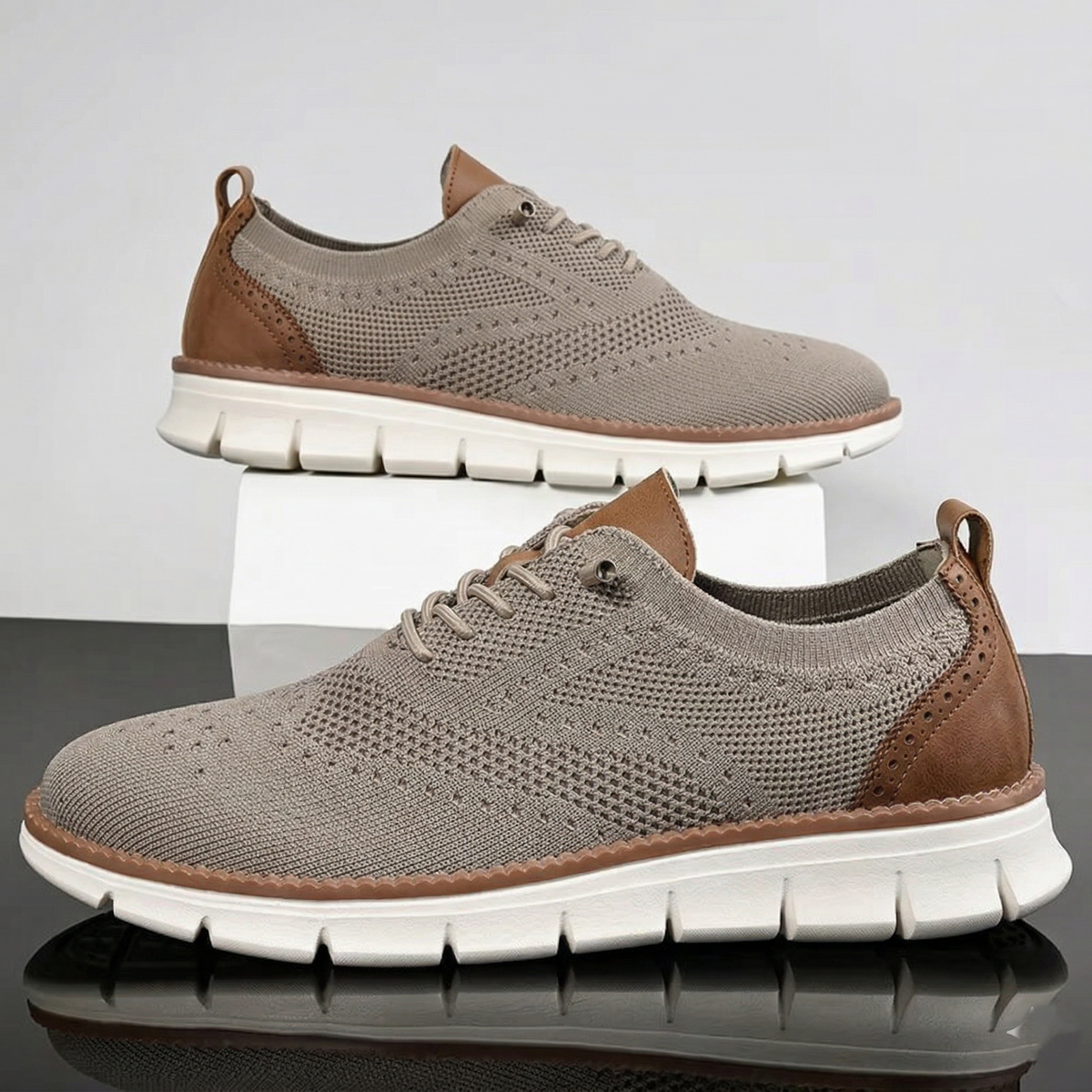 Breathable Oxford Sneakers