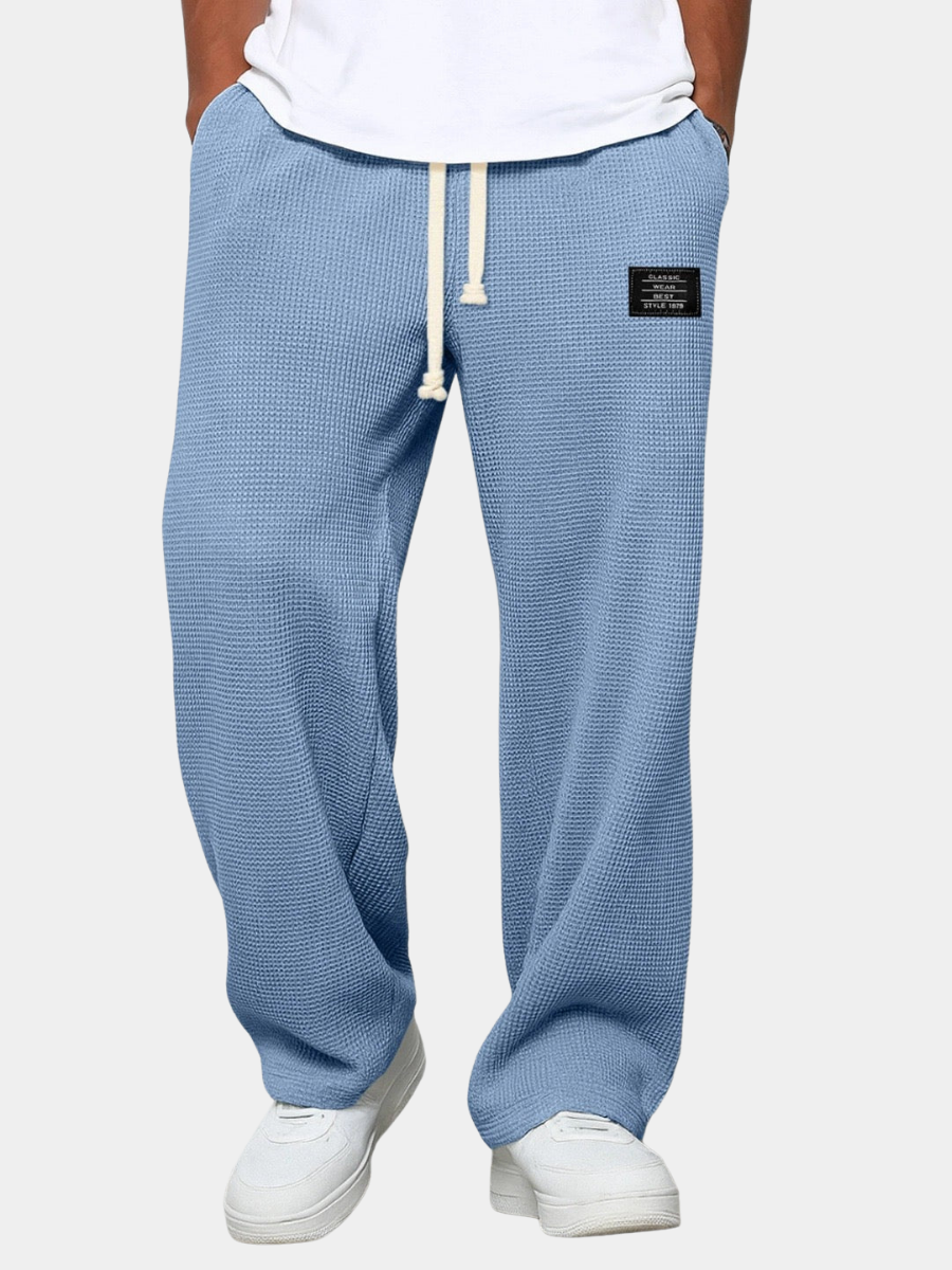 Relaxed Woven Drawstring Trousers