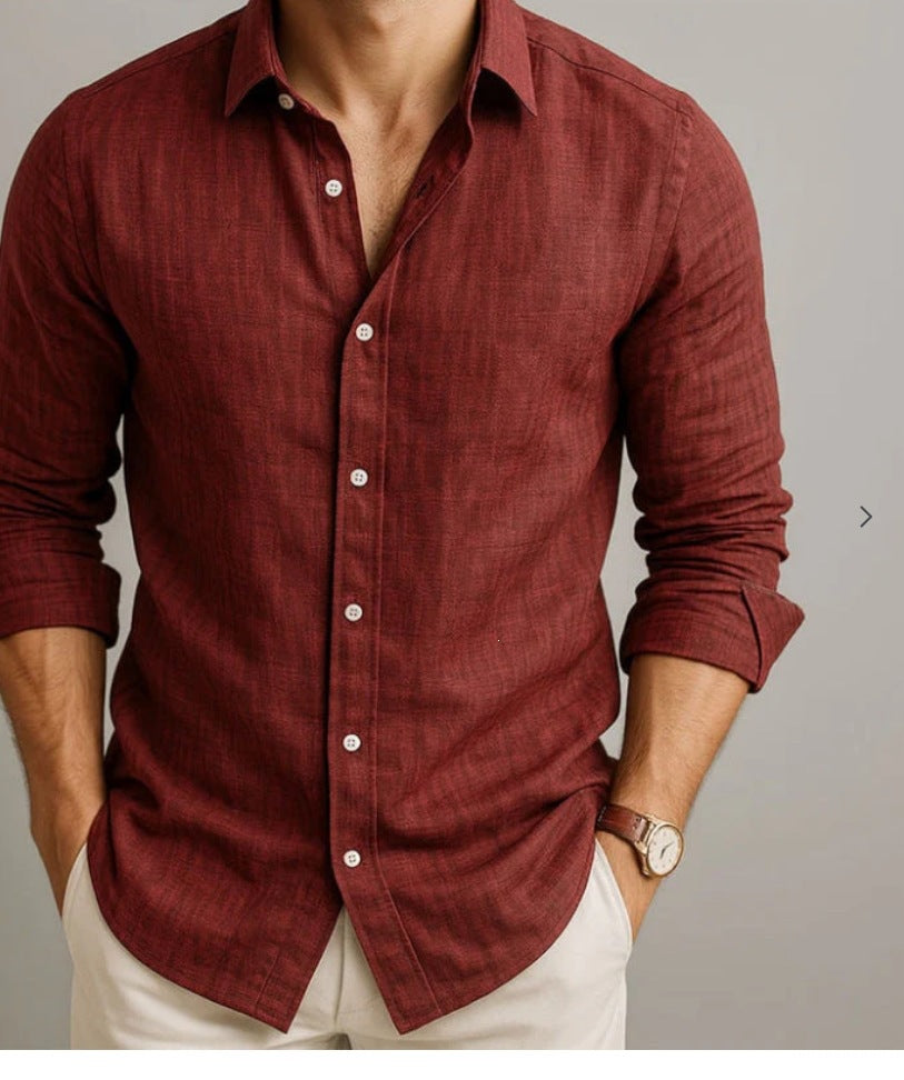 Digital-Print Relaxed Shirt