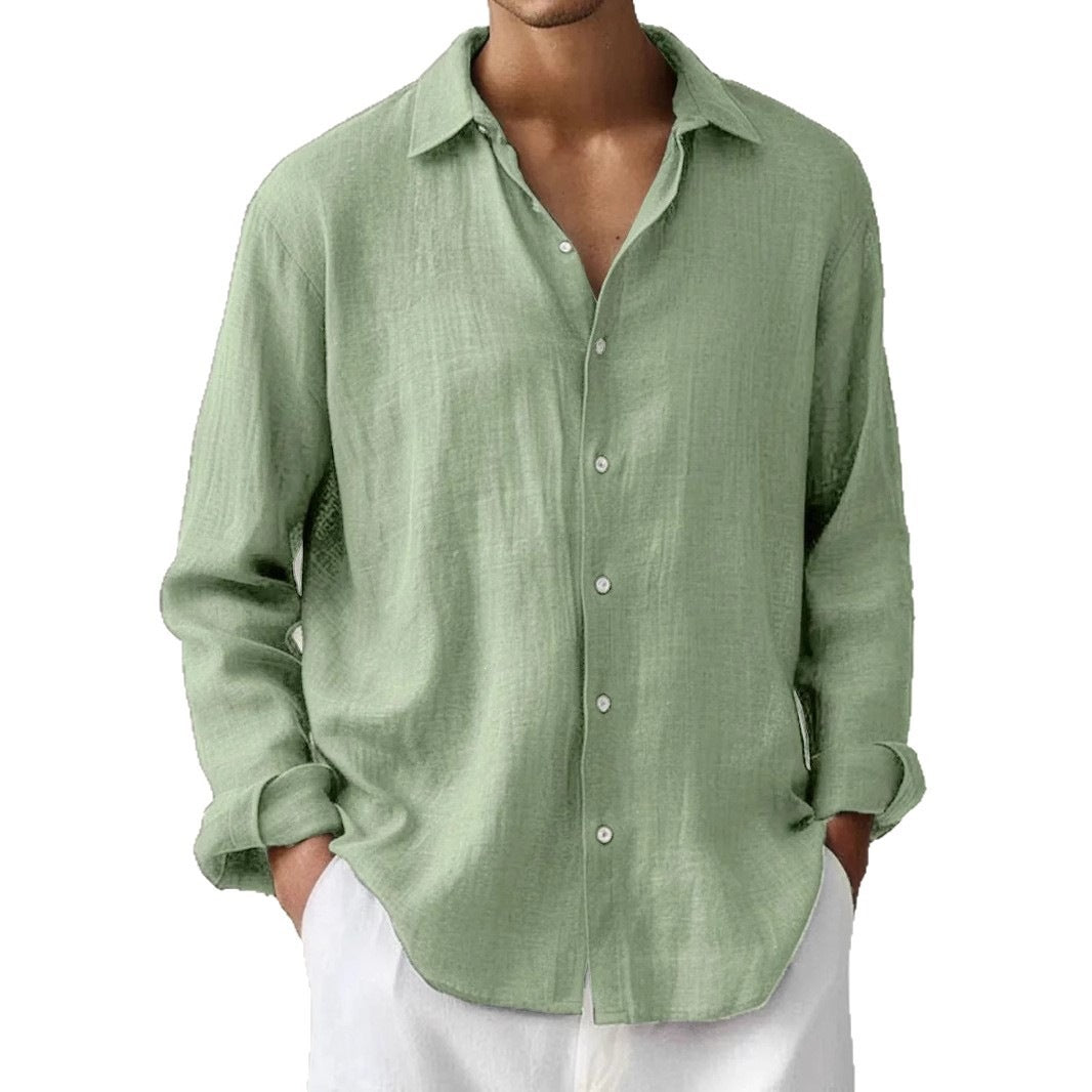 Digital-Print Relaxed Shirt