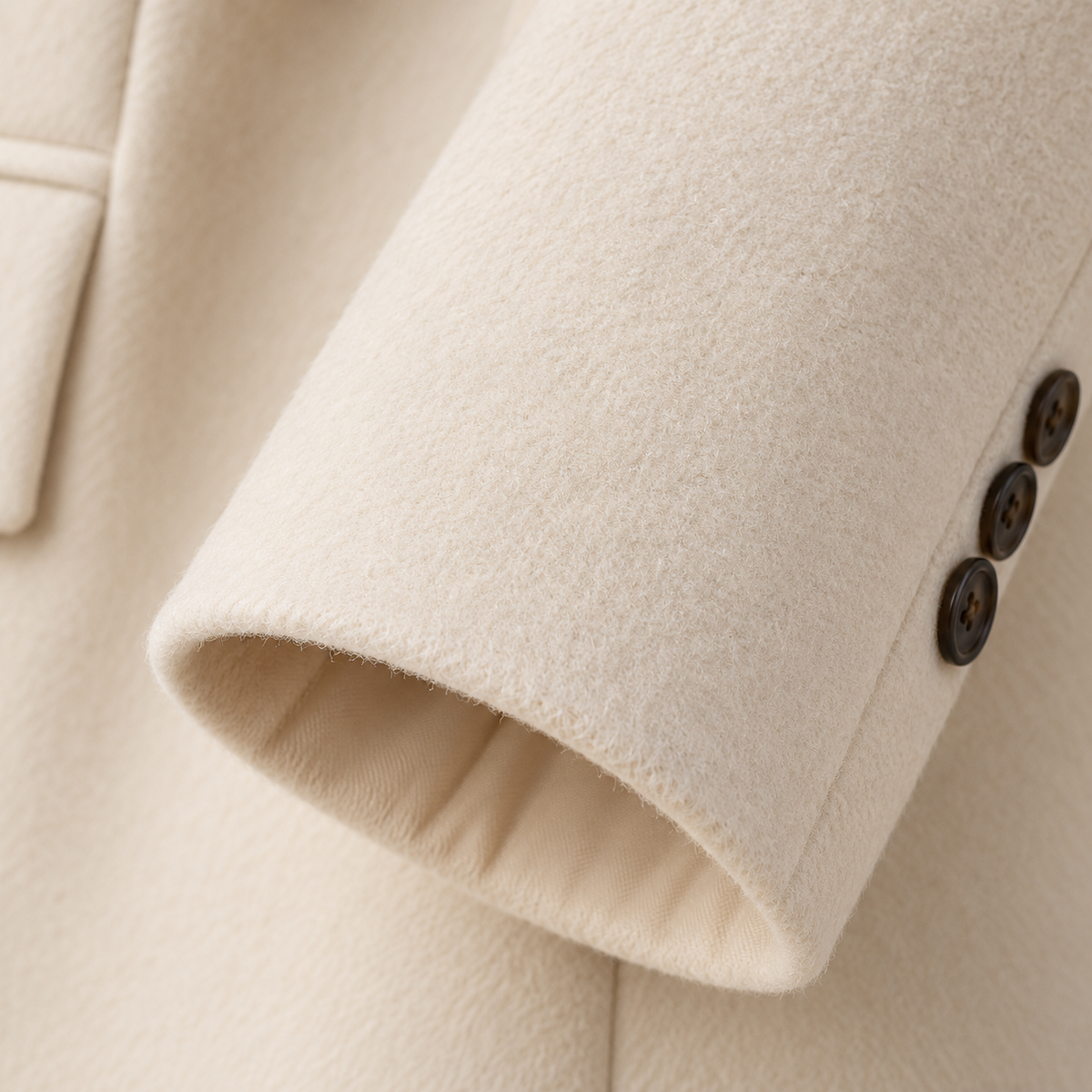 Longline Double-Breasted Trench Coat