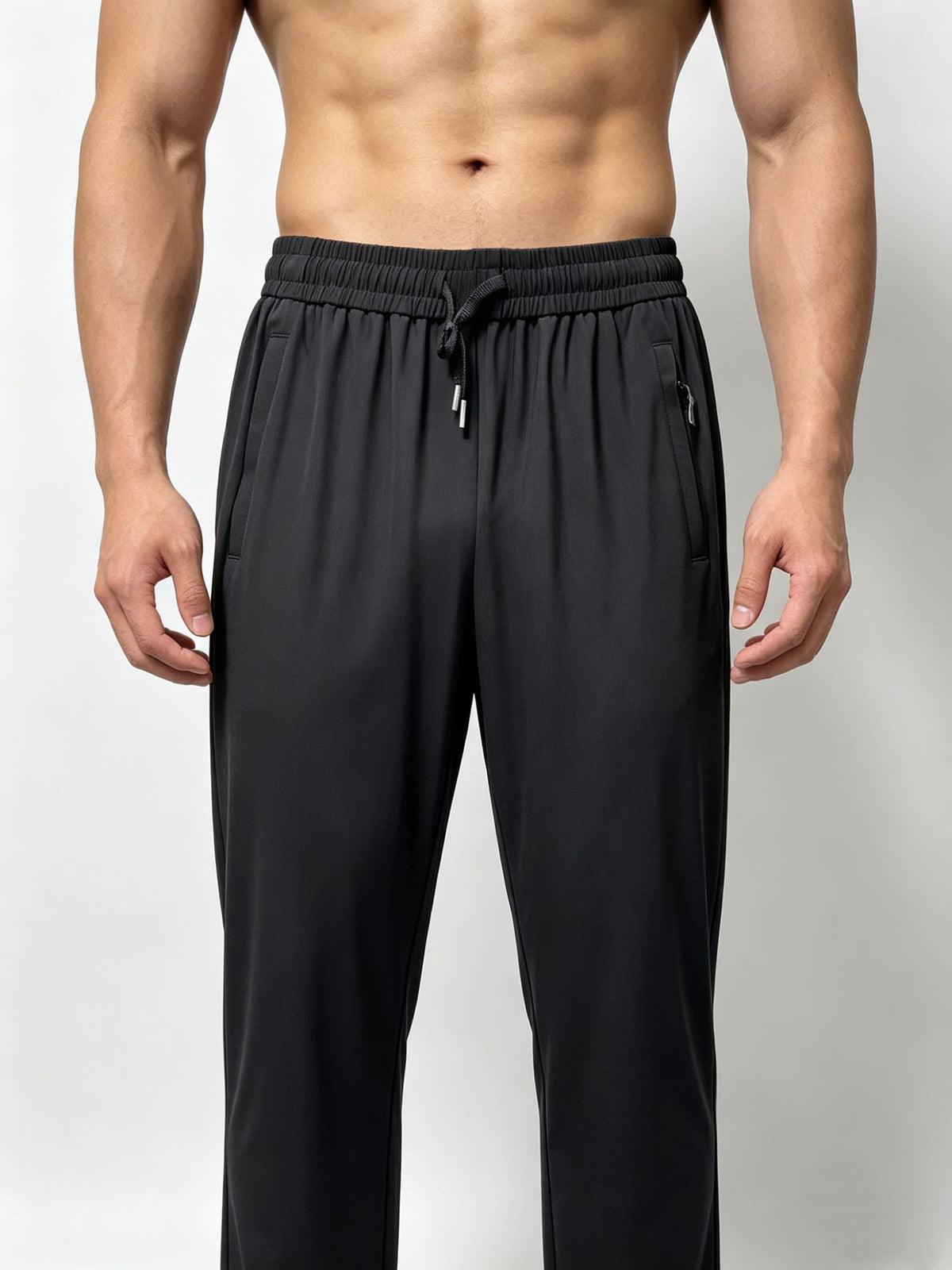 Stretch Drawstring Everyday Trousers