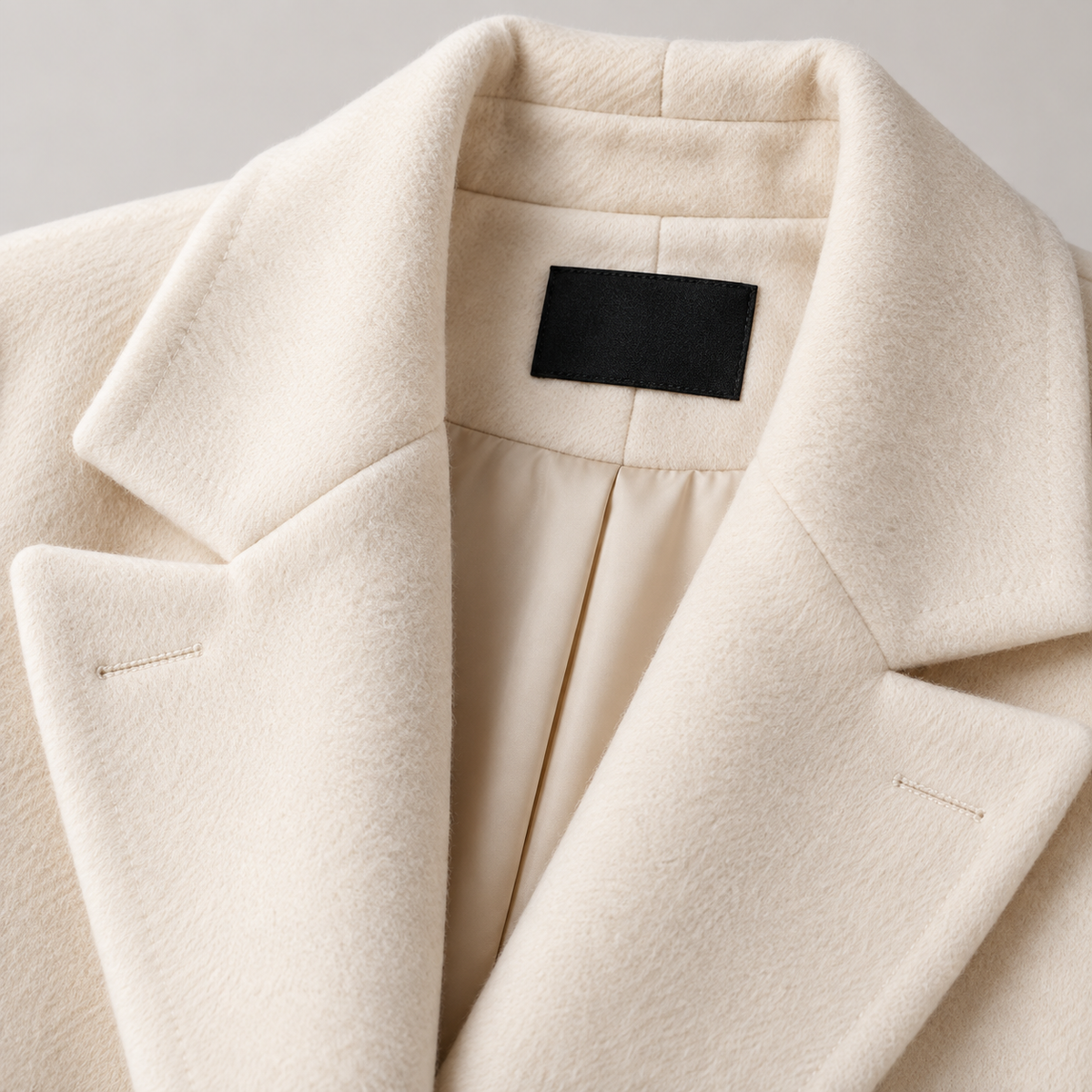 Longline Double-Breasted Trench Coat