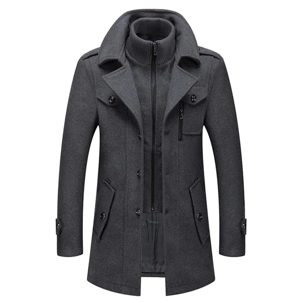 Structured Tailored Winter Coat