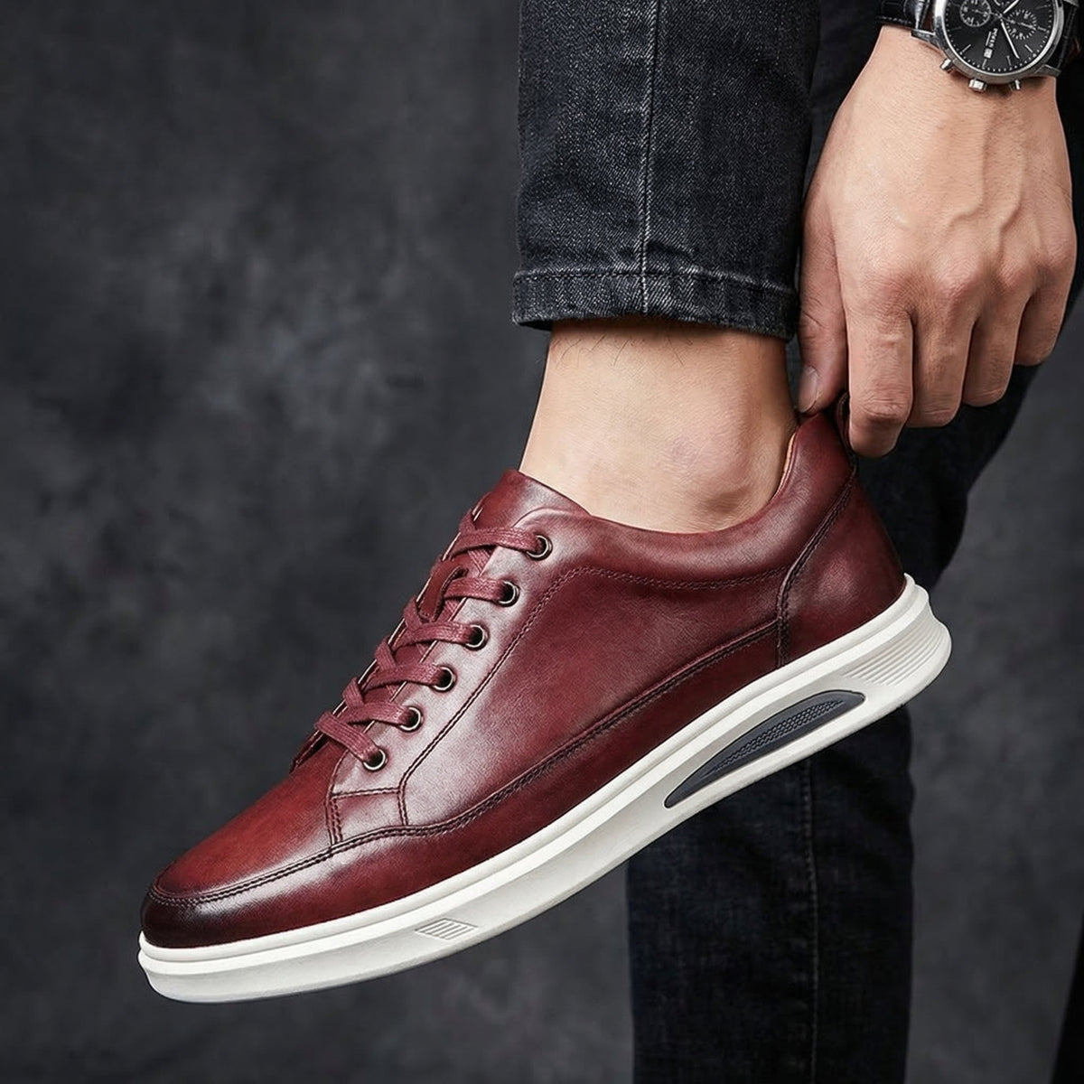 Leather Casual Shoes