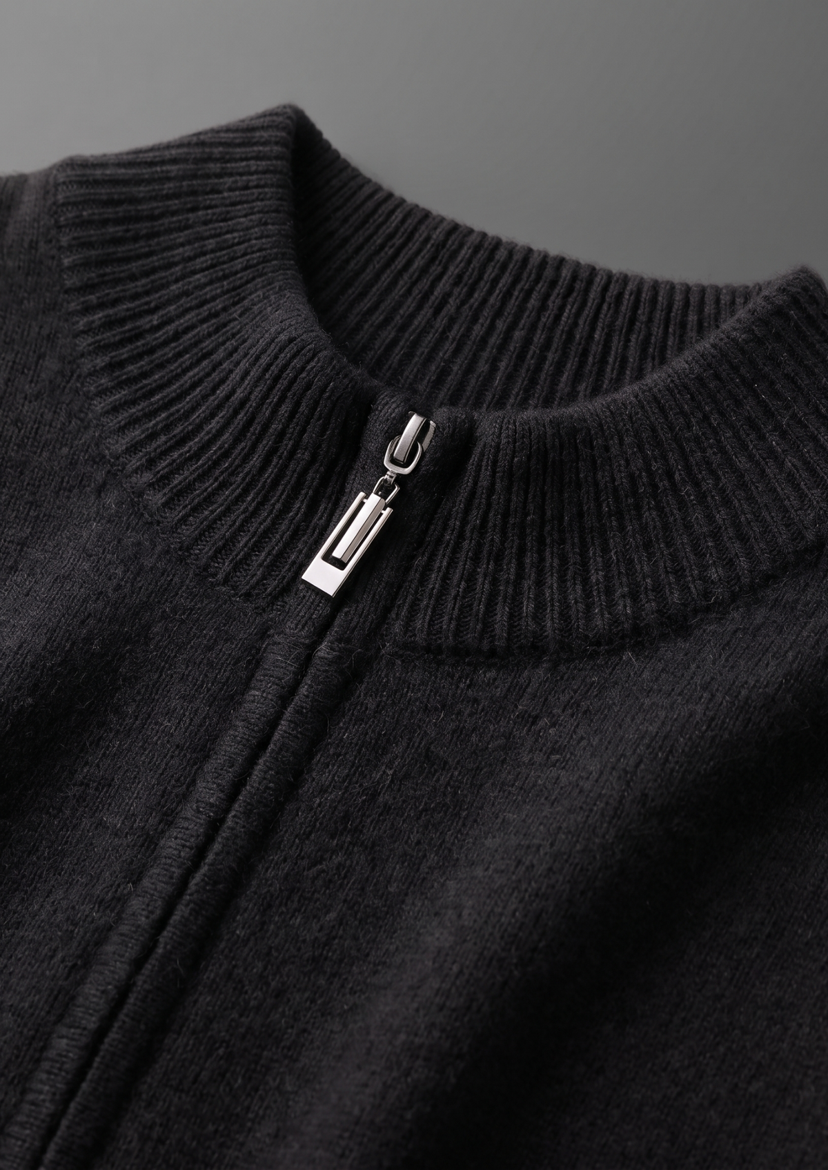 Knitted Zip-Up Tracksuit Set