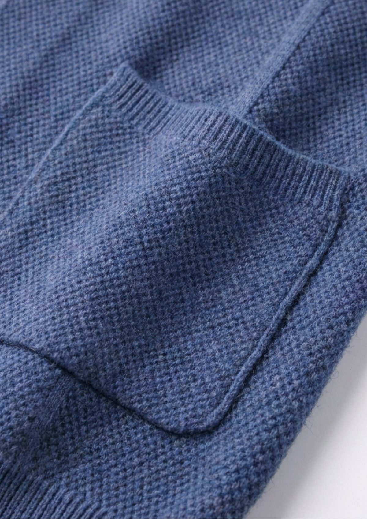 Button-Front Knitted Overshirt