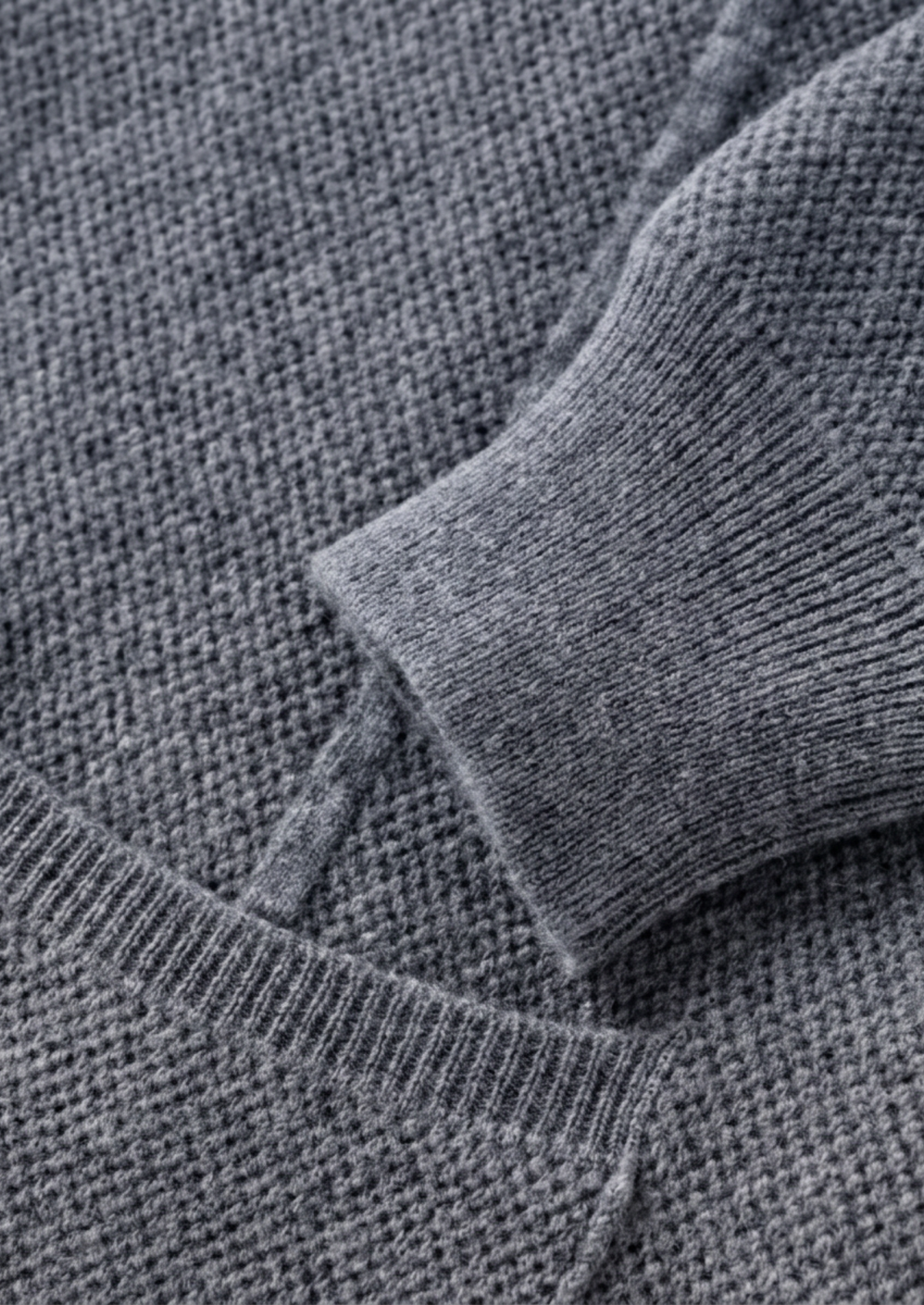 Button-Front Knitted Overshirt