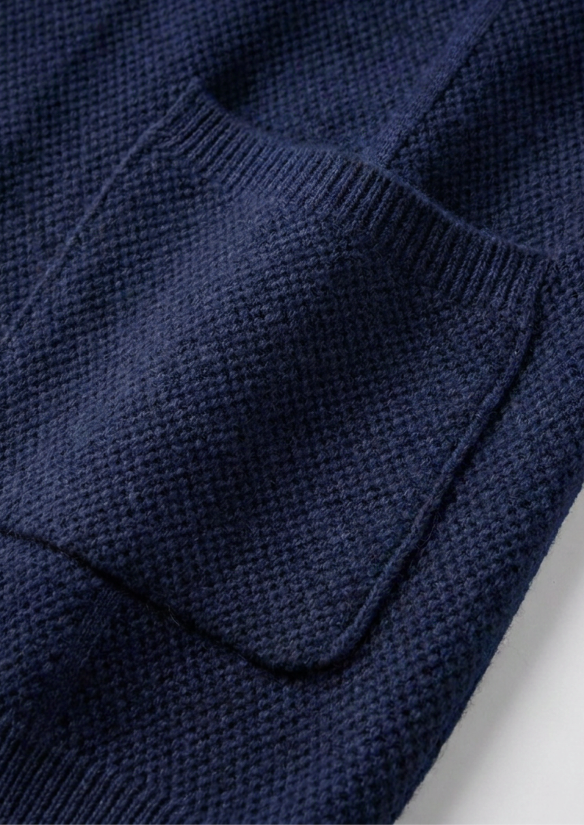 Button-Front Knitted Overshirt